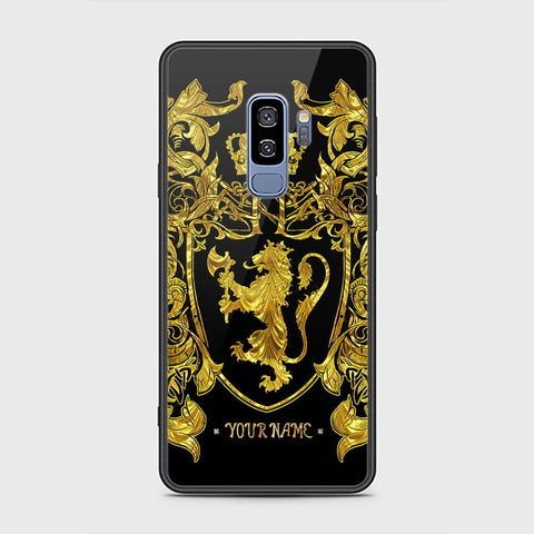 Samsung Galaxy S9 Plus Cover - Gold Series - HQ Ultra Shine Premium Infinity Glass Soft Silicon Borders Case