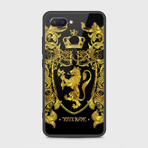 Xiaomi Mi 8 Lite Cover - Gold Series - HQ Ultra Shine Premium Infinity Glass Soft Silicon Borders Case