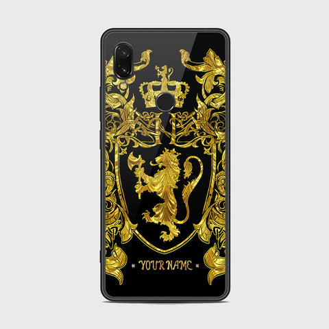 Xiaomi Redmi 7 Cover - Gold Series - HQ Ultra Shine Premium Infinity Glass Soft Silicon Borders Case