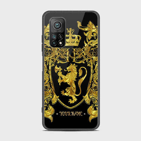 Xiaomi Mi 10T Pro Cover - Gold Series - HQ Ultra Shine Premium Infinity Glass Soft Silicon Borders Case