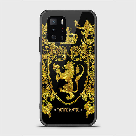 Xiaomi Poco X3 GT Cover - Gold Series - HQ Ultra Shine Premium Infinity Glass Soft Silicon Borders Case