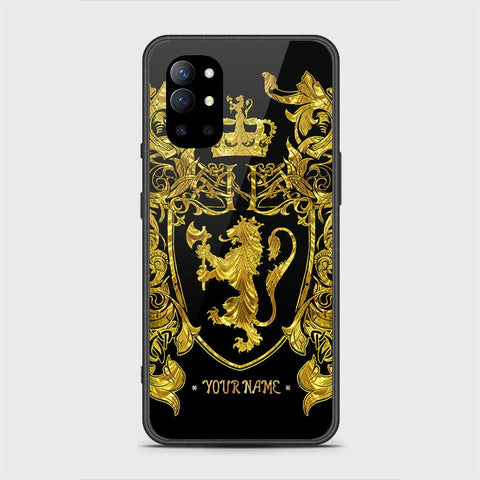 OnePlus 9R Cover - Gold Series - HQ Ultra Shine Premium Infinity Glass Soft Silicon Borders Case