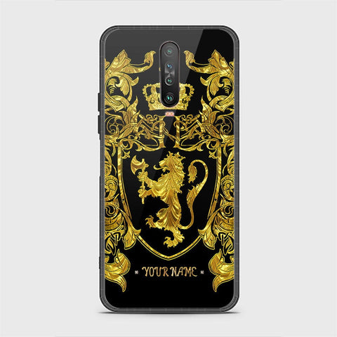 Xiaomi Poco X2 Cover - Gold Series - HQ Ultra Shine Premium Infinity Glass Soft Silicon Borders Case