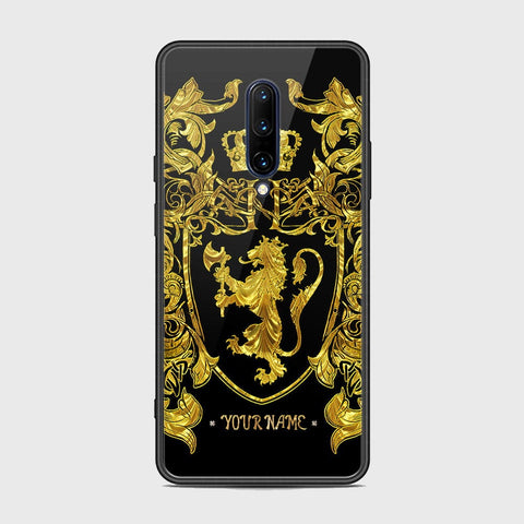 OnePlus 7 Pro Cover - Gold Series - HQ Ultra Shine Premium Infinity Glass Soft Silicon Borders Case