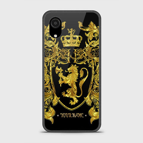 Samsung Galaxy A03 Core Cover - Gold Series - HQ Ultra Shine Premium Infinity Glass Soft Silicon Borders Case