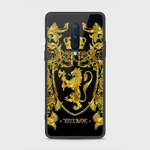 OnePlus 8 4G Cover - Gold Series - HQ Ultra Shine Premium Infinity Glass Soft Silicon Borders Case