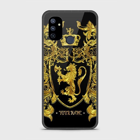 OnePlus Nord N100 Cover - Gold Series - HQ Ultra Shine Premium Infinity Glass Soft Silicon Borders Case