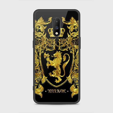 OnePlus 6T Cover - Gold Series - HQ Ultra Shine Premium Infinity Glass Soft Silicon Borders Case