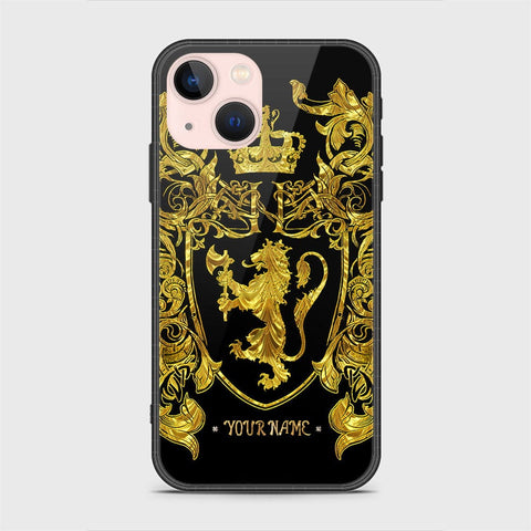 iPhone 14 Plus Cover - Gold Series - HQ Ultra Shine Premium Infinity Glass Soft Silicon Borders Case