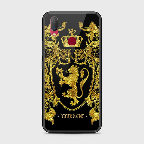 Vivo Y11 2019 Cover - Gold Series - HQ Ultra Shine Premium Infinity Glass Soft Silicon Borders Case