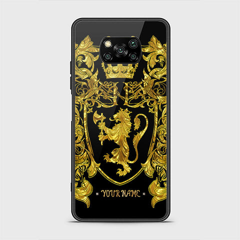 Xiaomi Poco X3 Pro Cover - Gold Series - HQ Ultra Shine Premium Infinity Glass Soft Silicon Borders Case