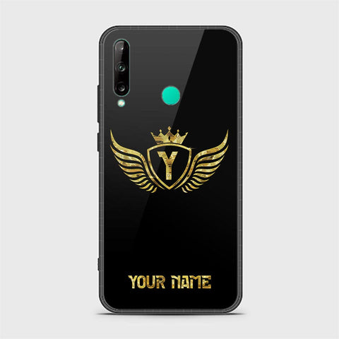 Huawei Honor 9c Cover - Gold Series - HQ Ultra Shine Premium Infinity Glass Soft Silicon Borders Case