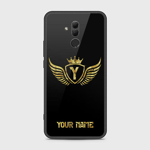 Huawei Mate 20 Lite Cover - Gold Series - HQ Ultra Shine Premium Infinity Glass Soft Silicon Borders Case