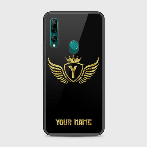 Huawei Y9 Prime 2019 Cover - Gold Series - HQ Ultra Shine Premium Infinity Glass Soft Silicon Borders Case