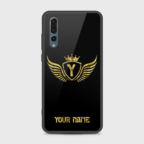 Huawei P20 Pro Cover - Gold Series - HQ Ultra Shine Premium Infinity Glass Soft Silicon Borders Case