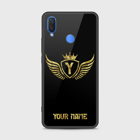 Huawei Honor Play Cover - Gold Series - HQ Ultra Shine Premium Infinity Glass Soft Silicon Borders Case