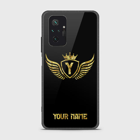 Xiaomi Redmi Note 10 Pro 4G Cover - Gold Series - HQ Ultra Shine Premium Infinity Glass Soft Silicon Borders Case