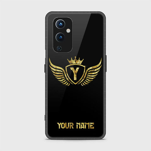 OnePlus 9 Cover - Gold Series - HQ Ultra Shine Premium Infinity Glass Soft Silicon Borders Case