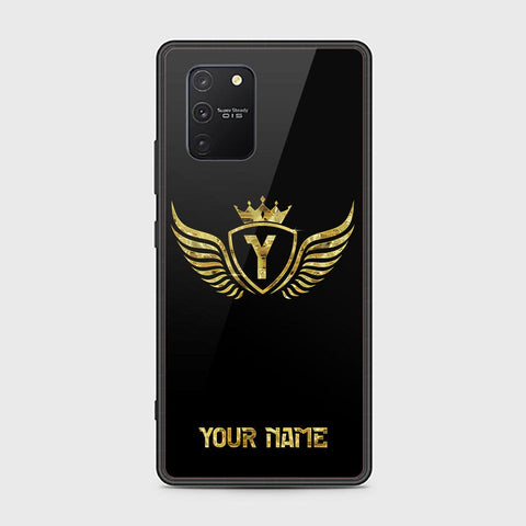 Samsung Galaxy S10 Lite Cover - Gold Series - HQ Ultra Shine Premium Infinity Glass Soft Silicon Borders Case