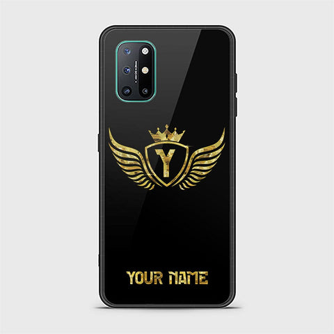 OnePlus 8T Cover - Gold Series - HQ Ultra Shine Premium Infinity Glass Soft Silicon Borders Case