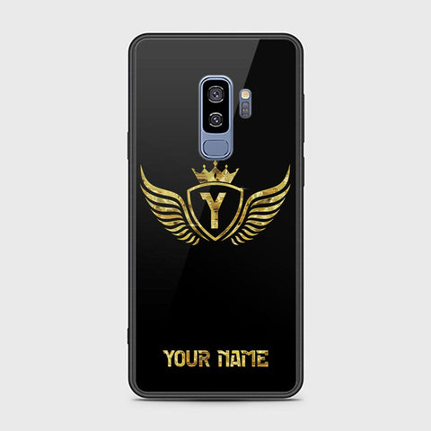 Samsung Galaxy S9 Plus Cover - Gold Series - HQ Ultra Shine Premium Infinity Glass Soft Silicon Borders Case