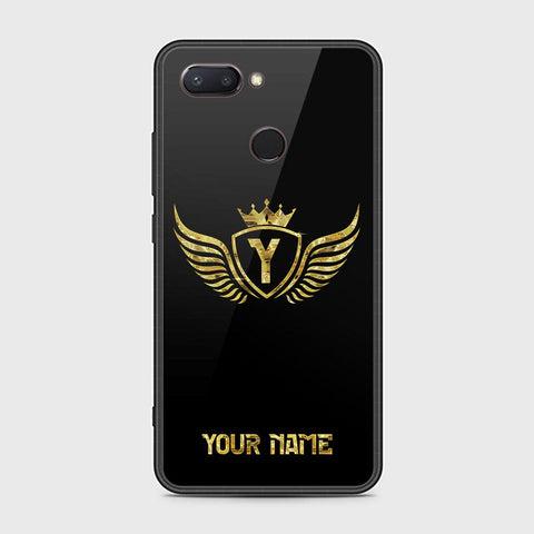 Xiaomi Mi 8 Lite Cover - Gold Series - HQ Ultra Shine Premium Infinity Glass Soft Silicon Borders Case