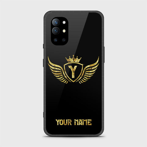 OnePlus 9R Cover - Gold Series - HQ Ultra Shine Premium Infinity Glass Soft Silicon Borders Case