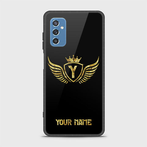 Samsung Galaxy M52 5G Cover - Gold Series - HQ Ultra Shine Premium Infinity Glass Soft Silicon Borders Case