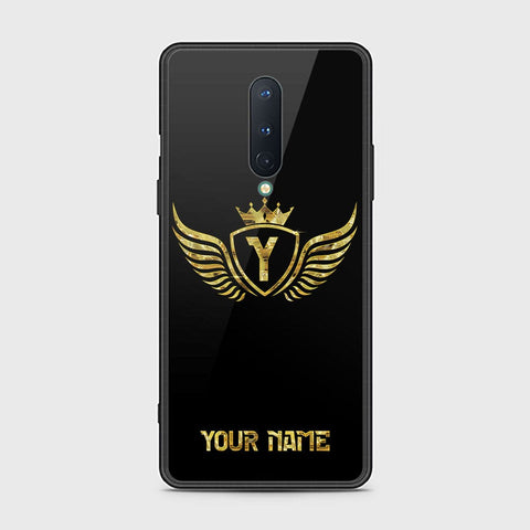 OnePlus 8 4G Cover - Gold Series - HQ Ultra Shine Premium Infinity Glass Soft Silicon Borders Case
