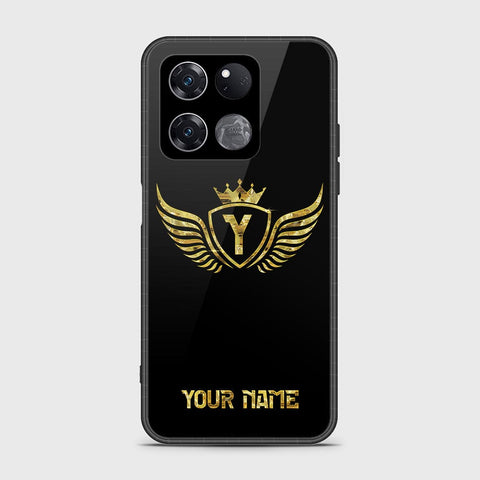 OnePlus Ace Racing Cover - Gold Series - HQ Ultra Shine Premium Infinity Glass Soft Silicon Borders Case