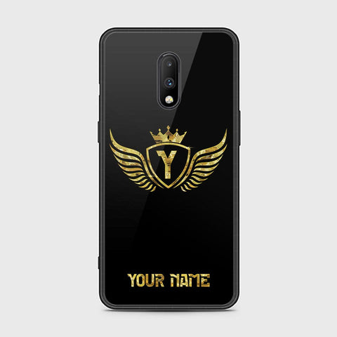 OnePlus 6T Cover - Gold Series - HQ Ultra Shine Premium Infinity Glass Soft Silicon Borders Case
