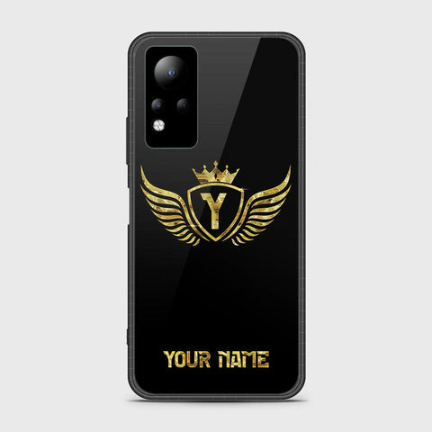 Infinix Note 11 Cover - Gold Series - HQ Ultra Shine Premium Infinity Glass Soft Silicon Borders Case