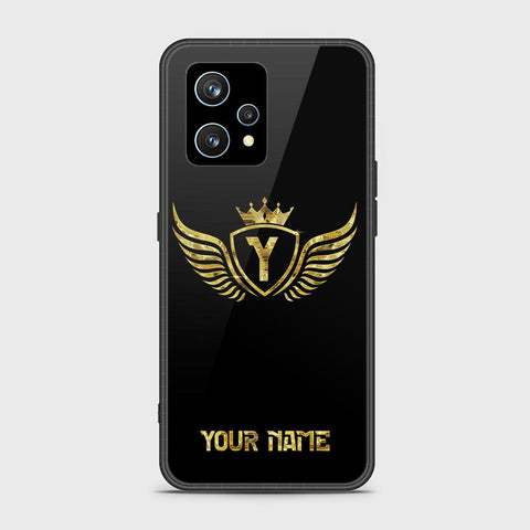 Realme 9 Pro Plus  Cover - Gold Series - HQ Ultra Shine Premium Infinity Glass Soft Silicon Borders Case