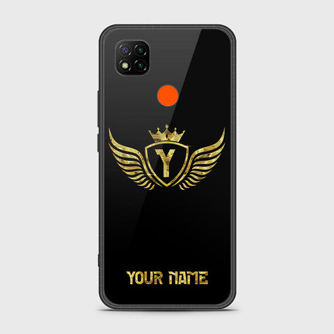 Xiaomi Redmi 10A Cover - Gold Series - HQ Ultra Shine Premium Infinity Glass Soft Silicon Borders Case