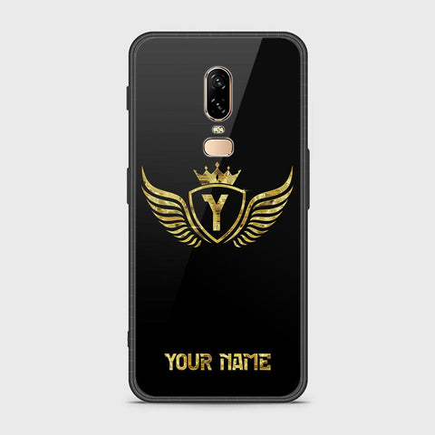 OnePlus 6 Cover - Gold Series - HQ Ultra Shine Premium Infinity Glass Soft Silicon Borders Case