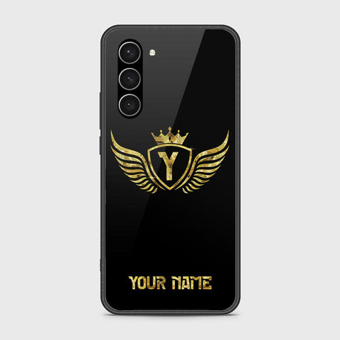 Samsung Galaxy S23 5G Cover - Gold Series - HQ Ultra Shine Premium Infinity Glass Soft Silicon Borders Case