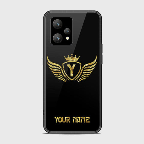 Realme 9 4G Cover - Gold Series - HQ Ultra Shine Premium Infinity Glass Soft Silicon Borders Case