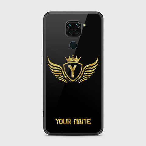 Xiaomi Redmi Note 9 Cover - Gold Series - HQ Ultra Shine Premium Infinity Glass Soft Silicon Borders Case