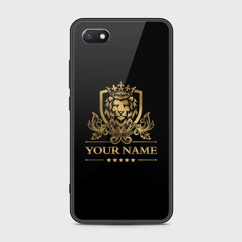 Huawei Y5 Prime 2018 Cover - Gold Series - HQ Ultra Shine Premium Infinity Glass Soft Silicon Borders Case