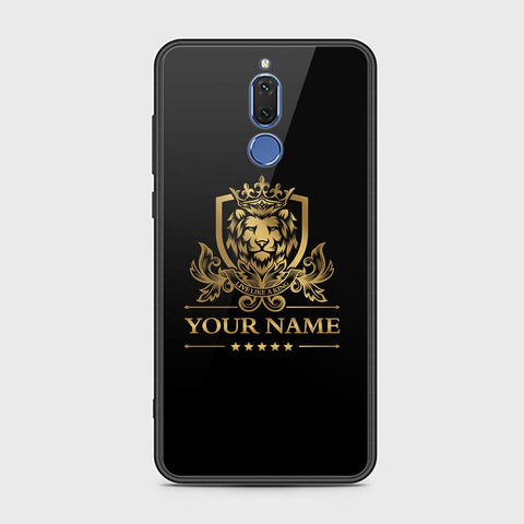 Huawei Mate 10 Lite Cover - Gold Series - HQ Ultra Shine Premium Infinity Glass Soft Silicon Borders Case