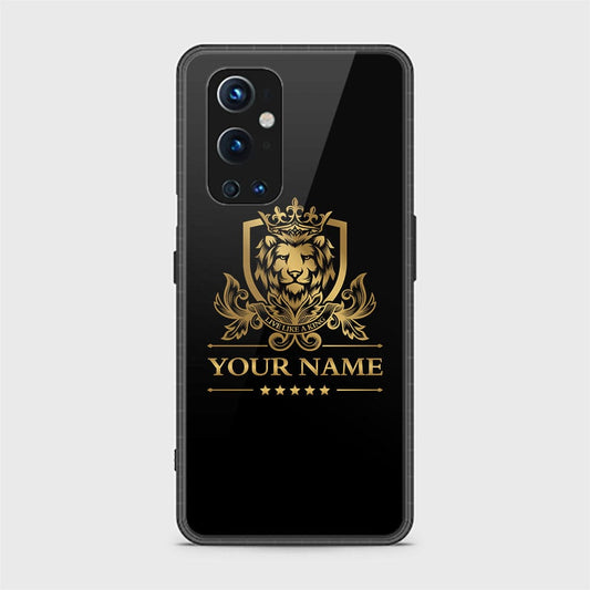 OnePlus 9 Pro Cover - Gold Series - HQ Ultra Shine Premium Infinity Glass Soft Silicon Borders Case