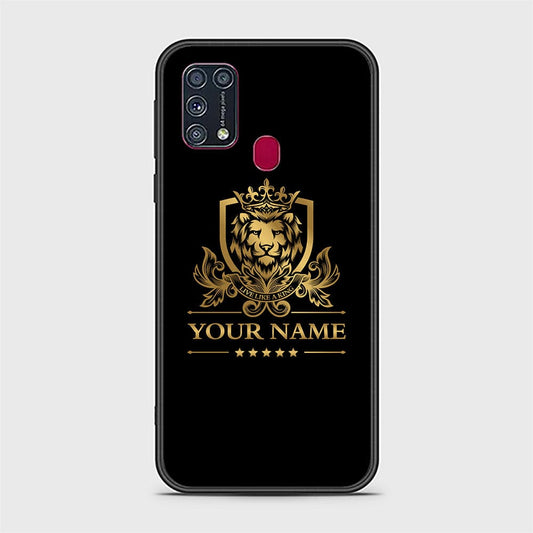 Samsung Galaxy M31 Cover - Gold Series - HQ Ultra Shine Premium Infinity Glass Soft Silicon Borders Case