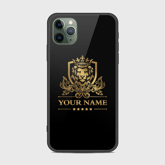 iPhone 11 Pro Cover - Gold Series - HQ Ultra Shine Premium Infinity Glass Soft Silicon Borders Case