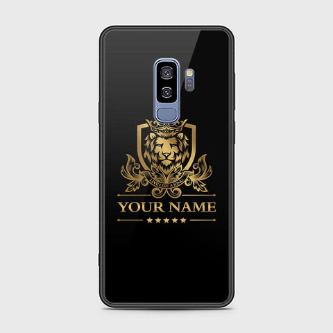 Samsung Galaxy S9 Plus Cover - Gold Series - HQ Ultra Shine Premium Infinity Glass Soft Silicon Borders Case