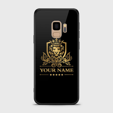 Samsung Galaxy S9 Cover - Gold Series - HQ Ultra Shine Premium Infinity Glass Soft Silicon Borders Case