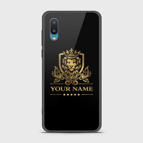 Samsung Galaxy A02 Cover - Gold Series - HQ Ultra Shine Premium Infinity Glass Soft Silicon Borders Case