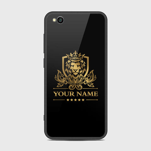 Xiaomi Redmi Go Cover - Gold Series - HQ Ultra Shine Premium Infinity Glass Soft Silicon Borders Case