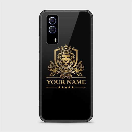 Vivo Y53s Cover - Gold Series - HQ Ultra Shine Premium Infinity Glass Soft Silicon Borders Case