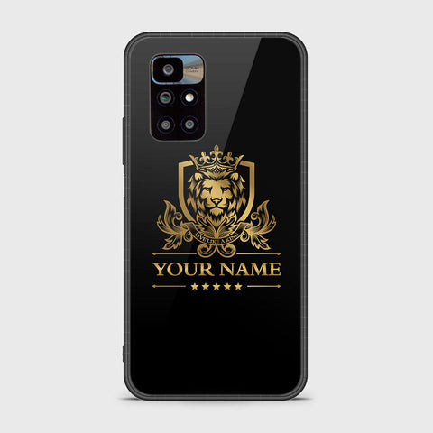 Xiaomi Redmi 10 Cover - Gold Series - HQ Ultra Shine Premium Infinity Glass Soft Silicon Borders Case