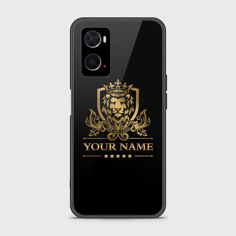 Oppo A36 Cover - Gold Series - HQ Ultra Shine Premium Infinity Glass Soft Silicon Borders Case